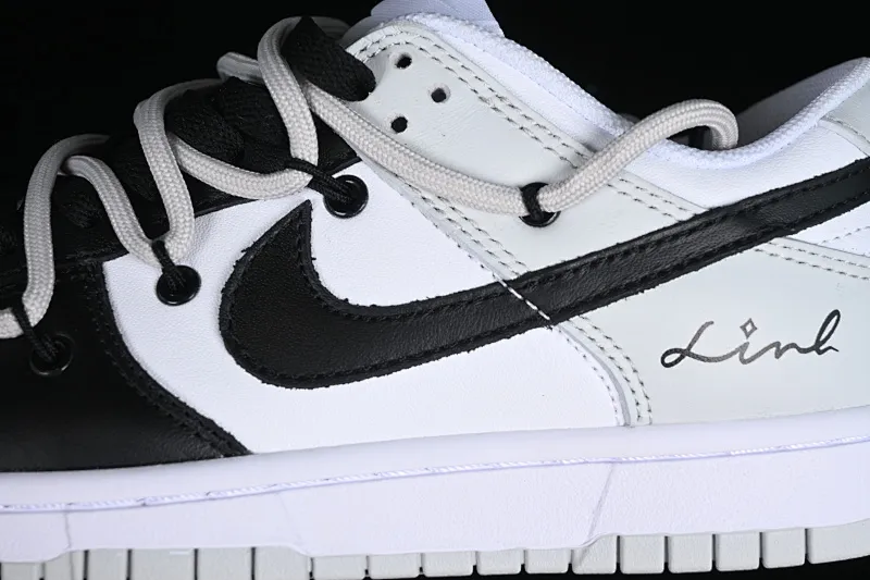 All Categories Nk SB Dunk Series Nk SB Dunk Low Low-top sneakers Nk Dunk Low Leather letters High street deconstruction Black and gray SB strap low-top casual sneakers DV0831-101